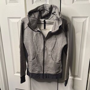 lululemon athletica Gray Women's Zip-Up Hoodie